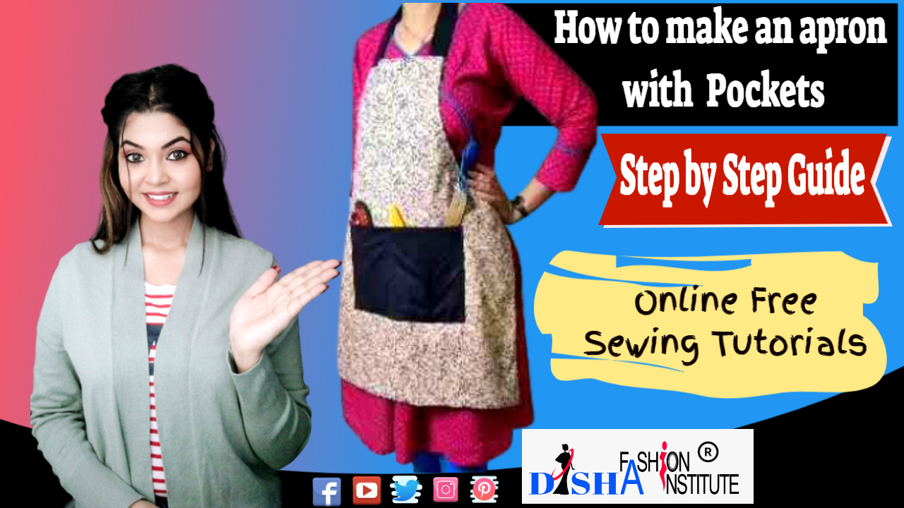 how to sew an apron without a pattern