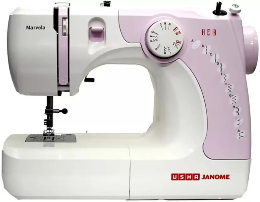 Marvela Pink Usha Janome Sewing Machine