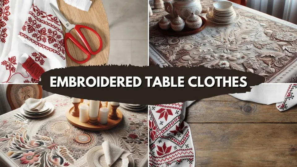 Embroidered Table Clothes