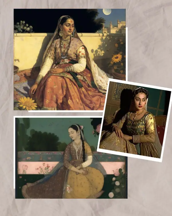 Evolution of Blouse in Mughal Era