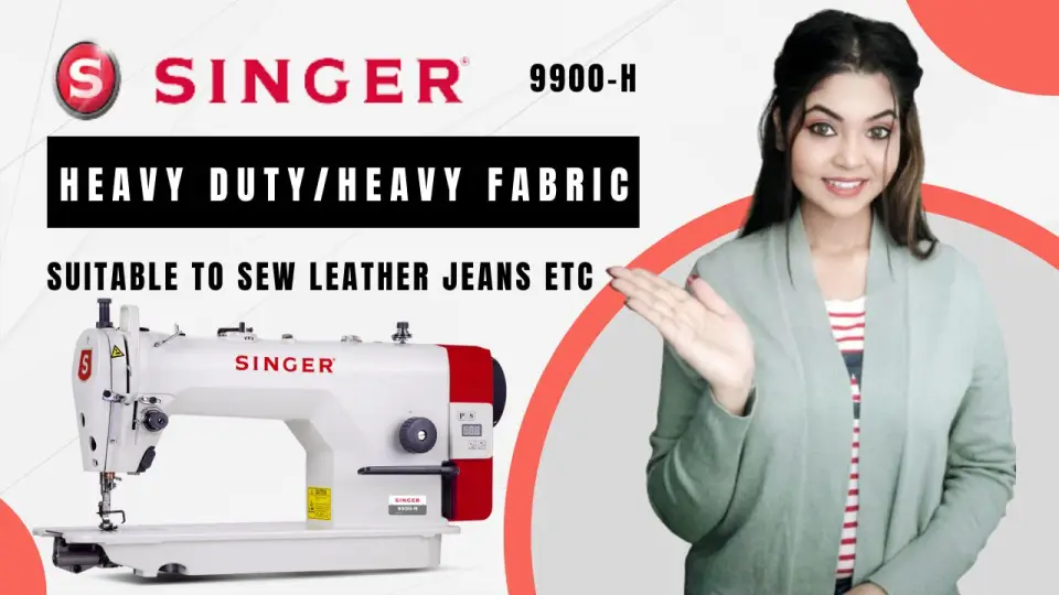 Singer Heavy Duty Heavy Fabric Machine for Boutique