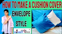 Make Cushion Cover Without Zipper