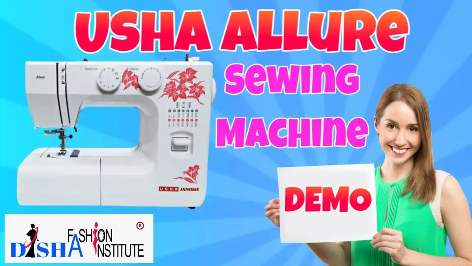 Usha Allure Sewing Machine Demo